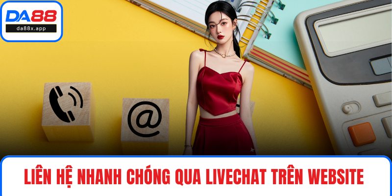 Liên Hệ Liên hệ nhanh chóng qua livechat trên website